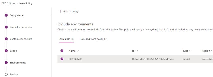 How to Create new DLP Policy in PowerAPPS Admin Center